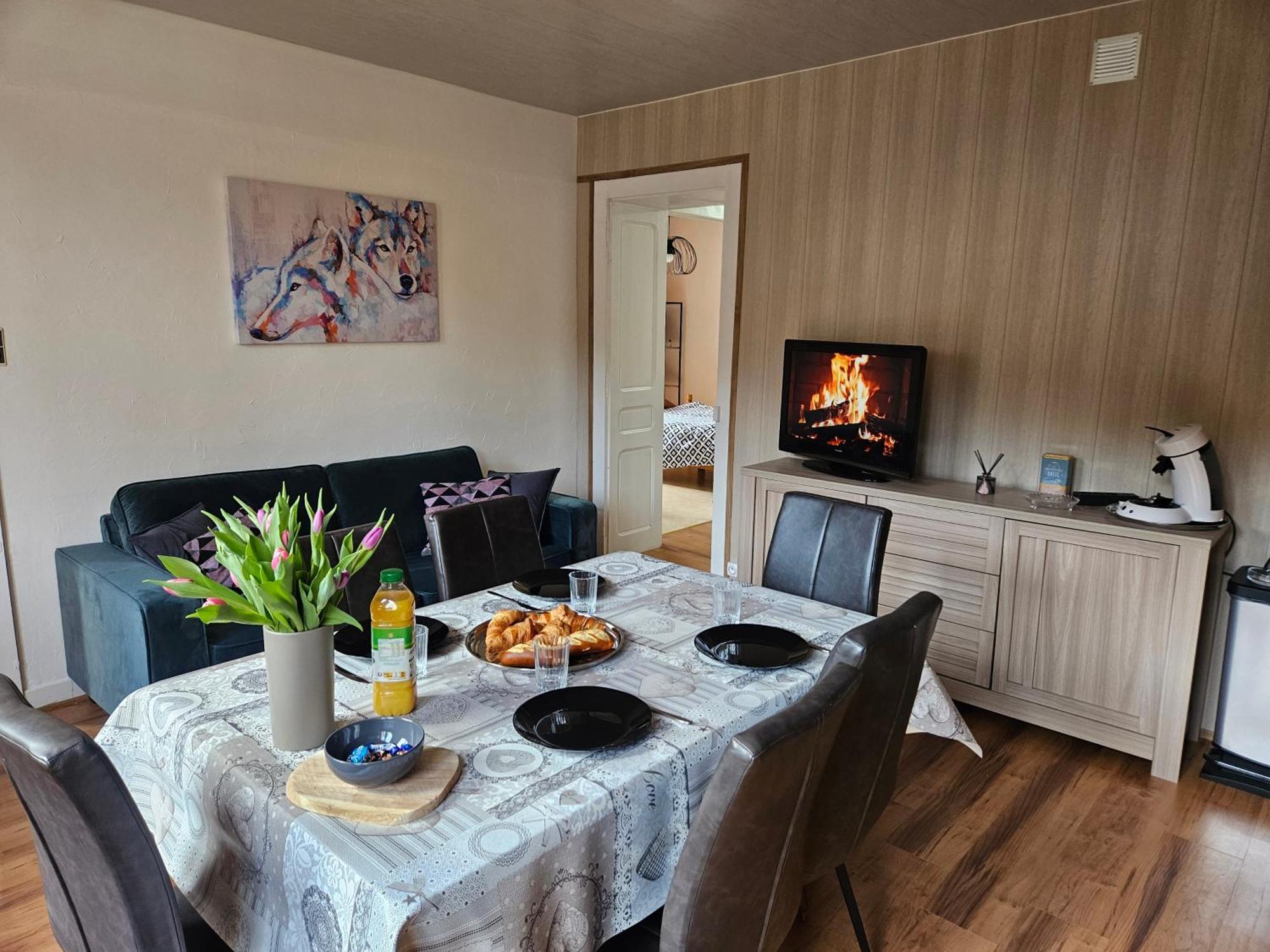 Appartement Chaleureux Gerardmer Proche Foret Extérieur photo