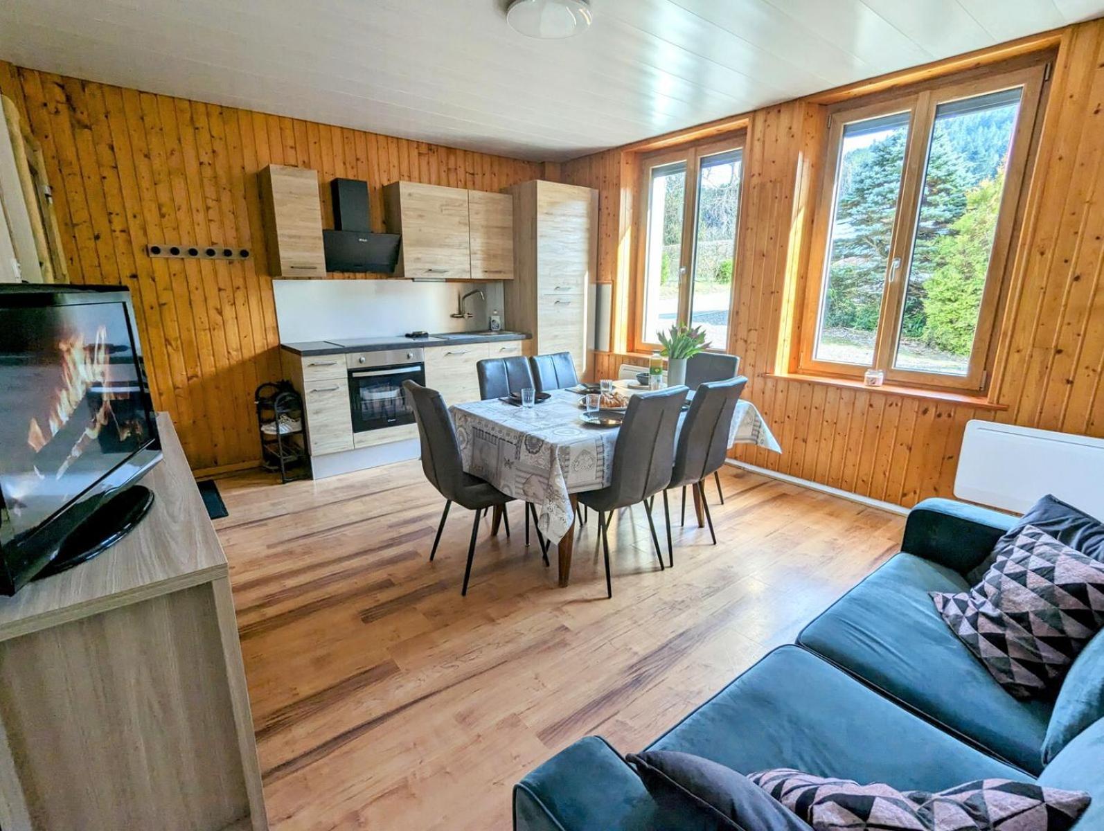 Appartement Chaleureux Gerardmer Proche Foret Extérieur photo